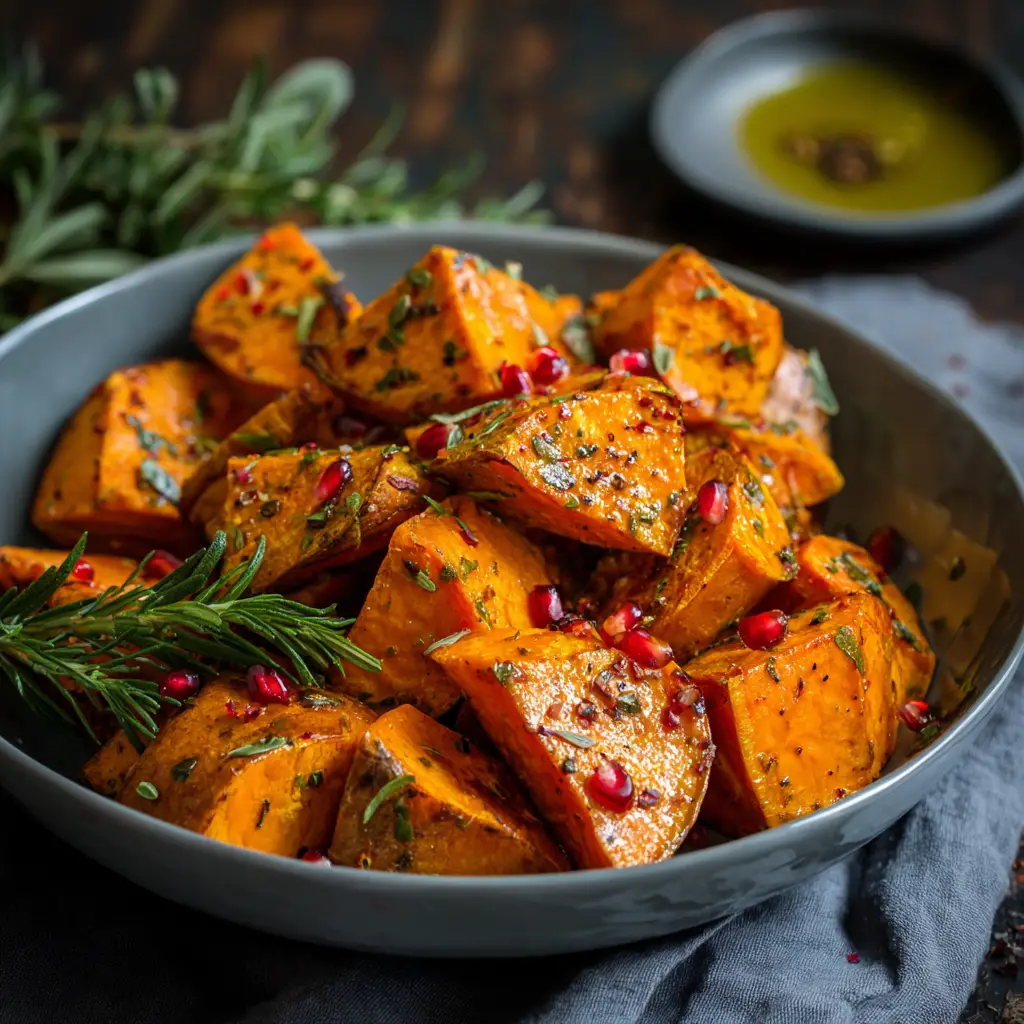 Healthy Roasted Sweet Potatoes