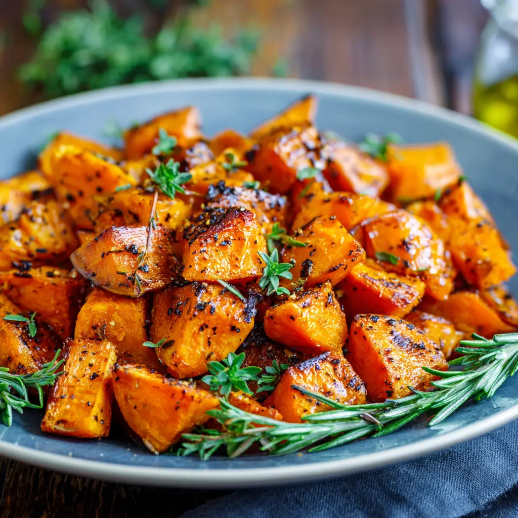 Honey Roasted Sweet Potatoes