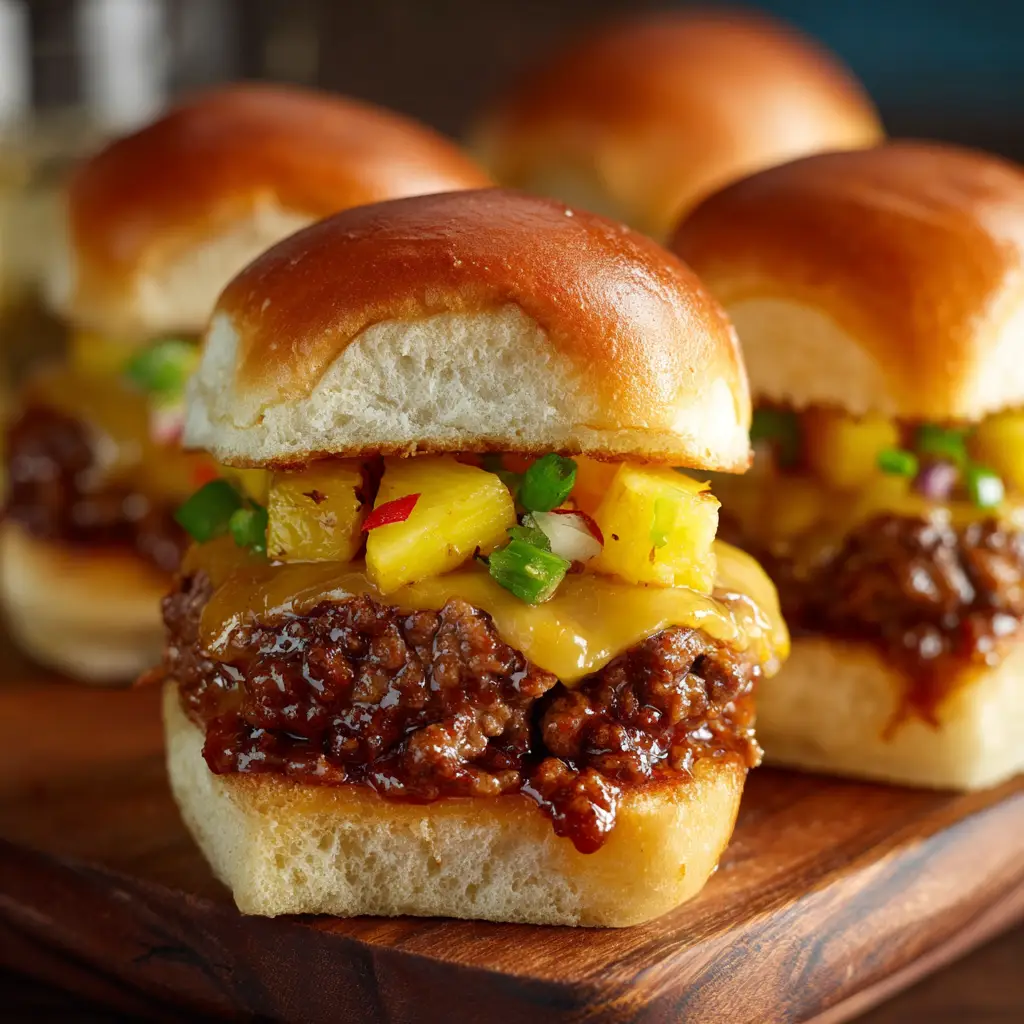 Kings Hawaiian Cheeseburger Sliders
