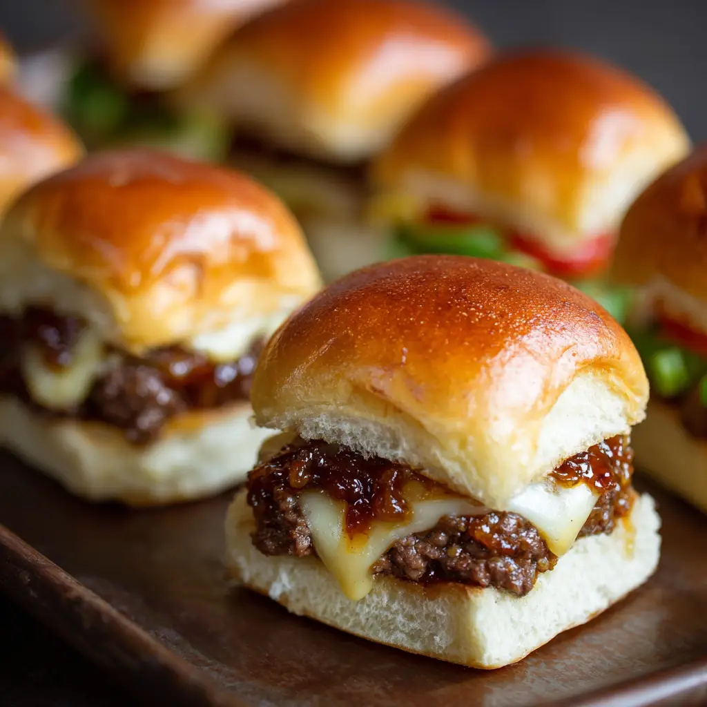 Kings Hawaiian Cheeseburger Sliders