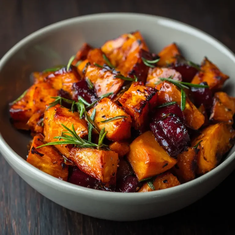 Maple Roasted Sweet Potatoes