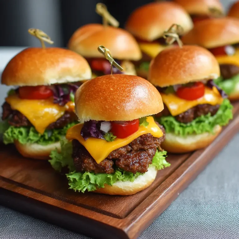 Mini Cheeseburger Sliders