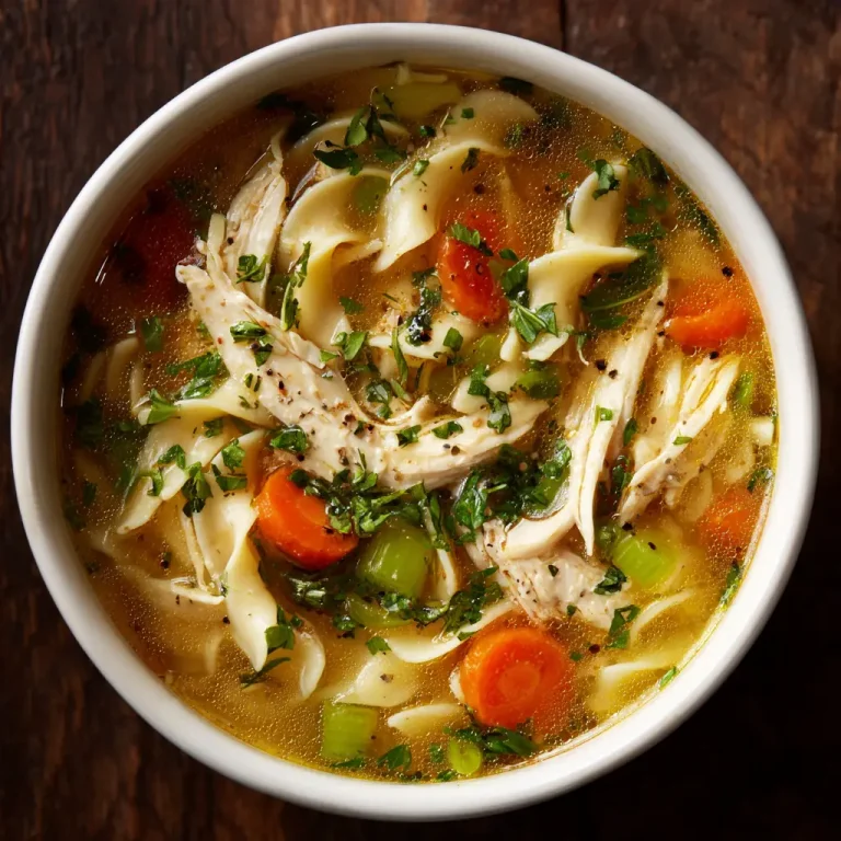 Panera Chicken Noodle Soup Recipe