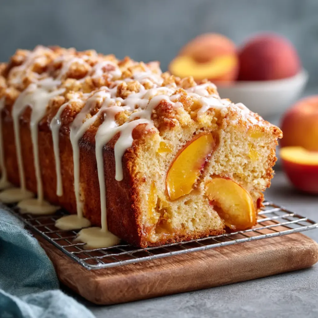 Peach Cobbler Pound Cake