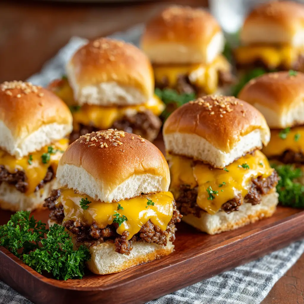 Pioneer Woman Cheeseburger Sliders