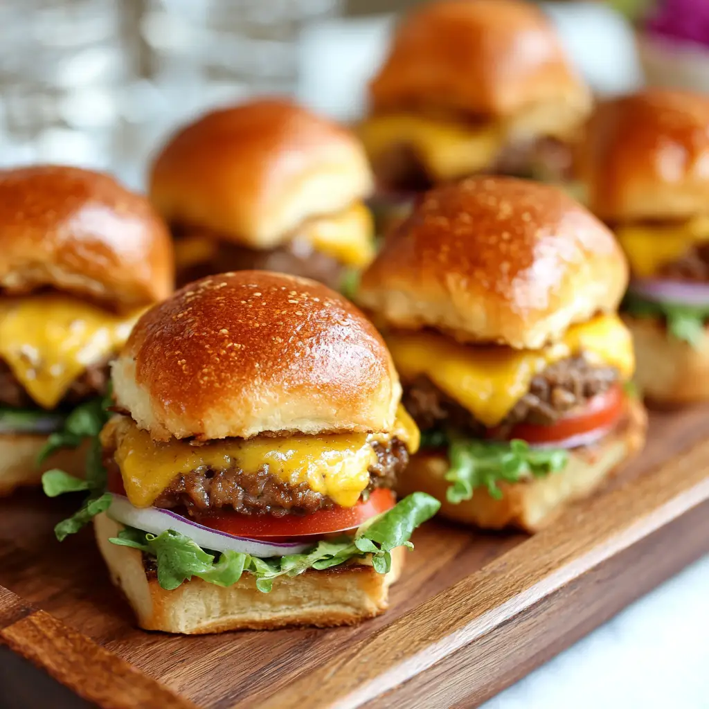 Pioneer Woman Cheeseburger Sliders
