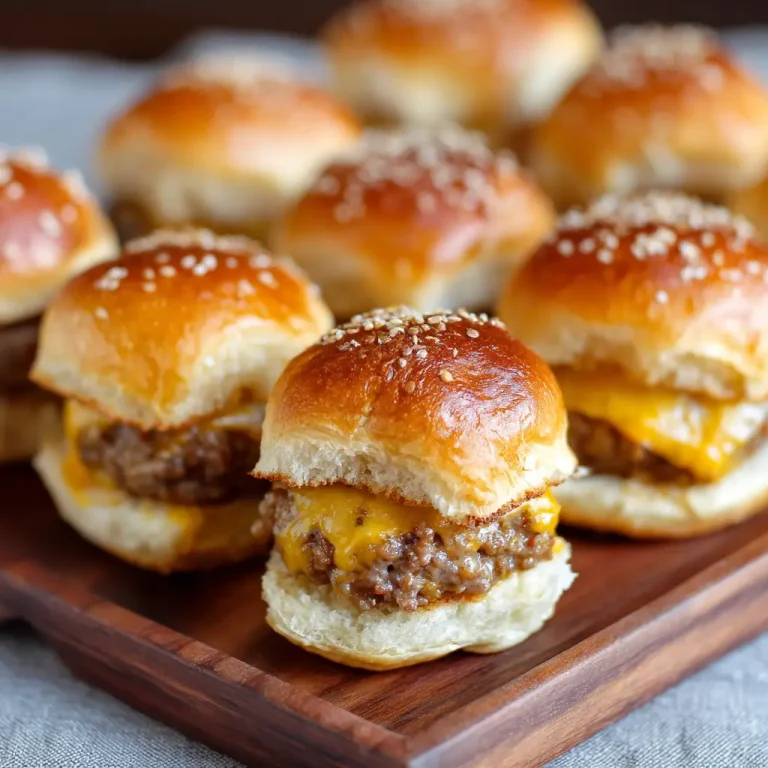 Pioneer Woman Cheeseburger Sliders