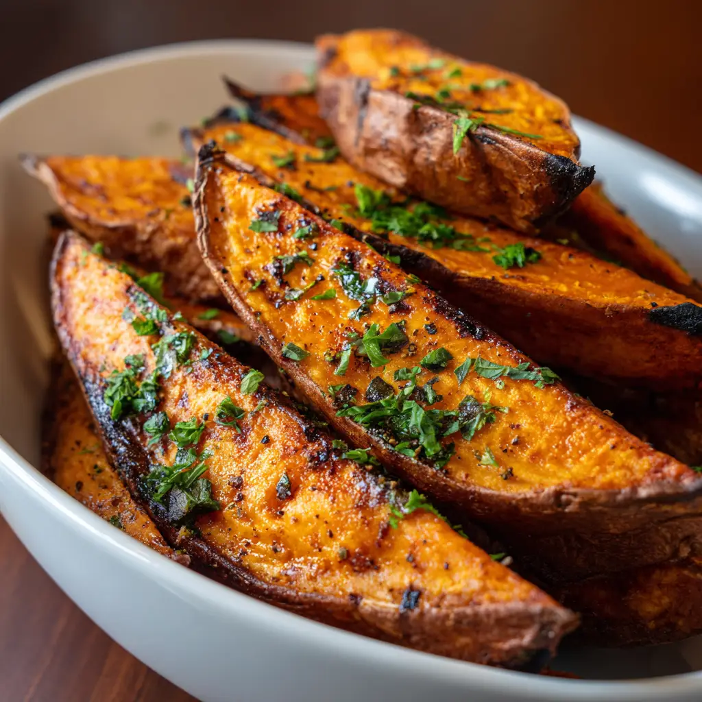 Roasted Sweet Potatoes Air Fryer