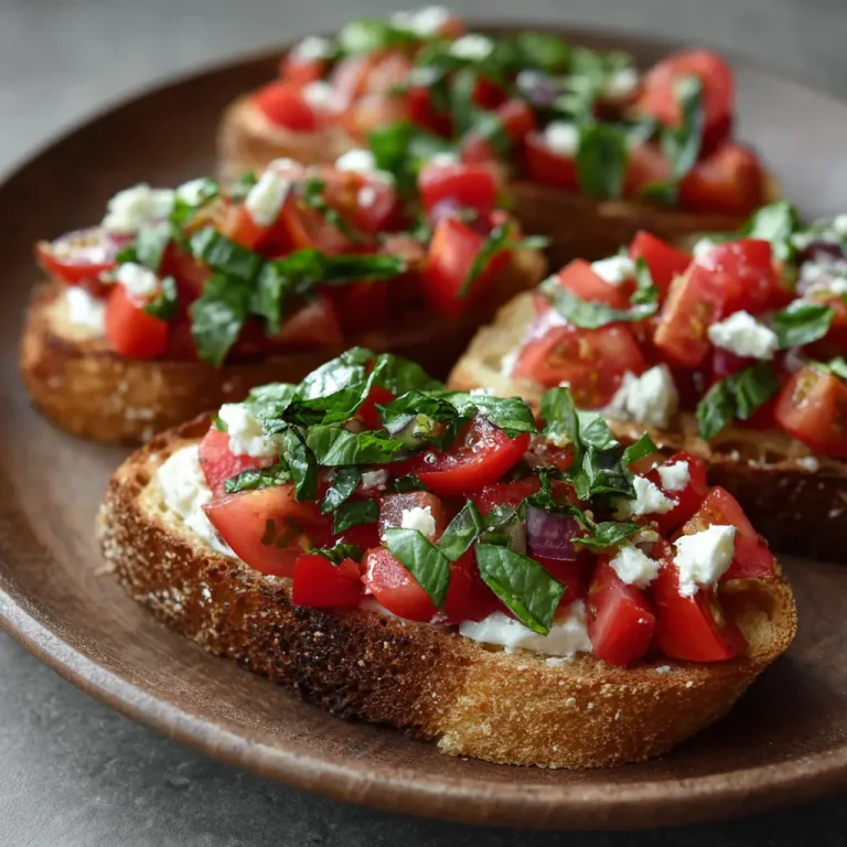 Simple Bruschetta Recipe