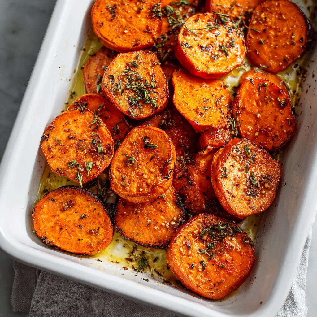 Sweet Potatoes Roasted