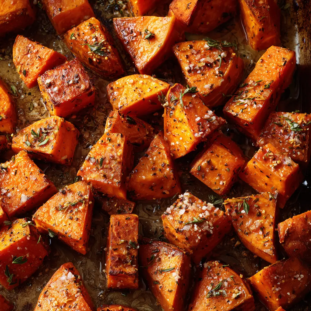 Sweet Potatoes Roasted