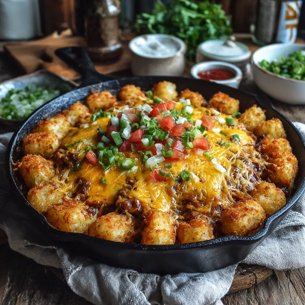 Tater Tot Casserole Breakfast