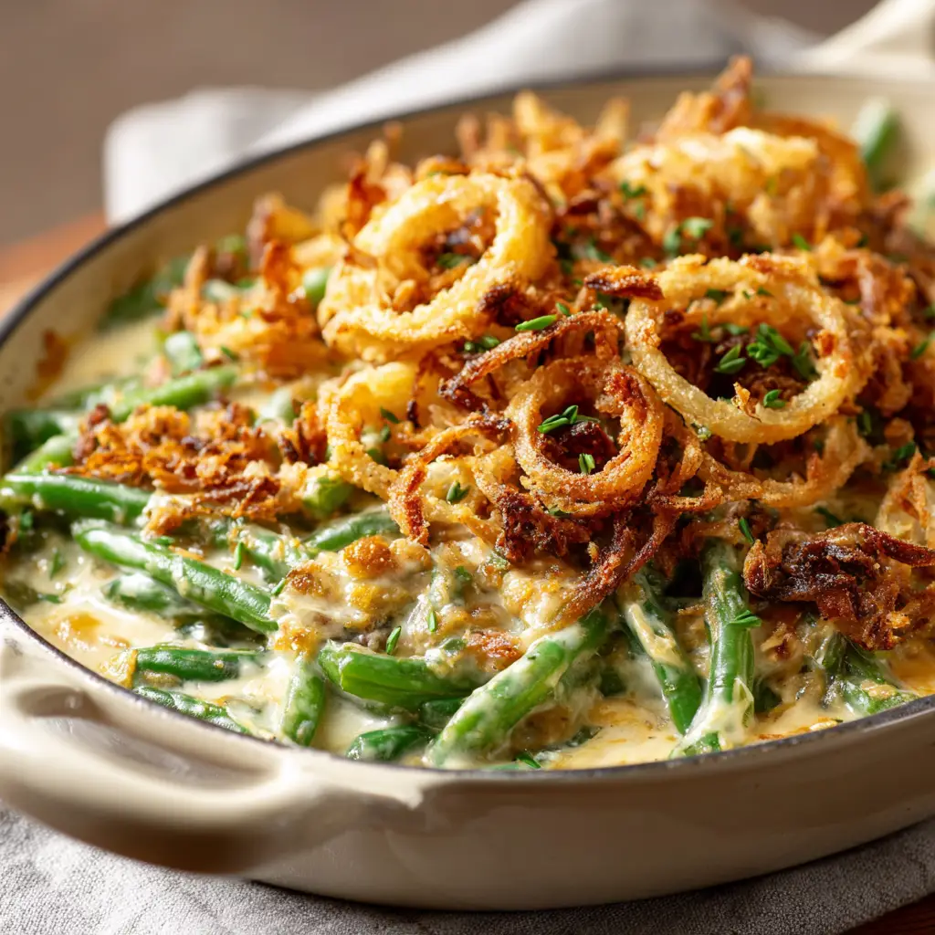 Thanksgiving Green Bean Casserole