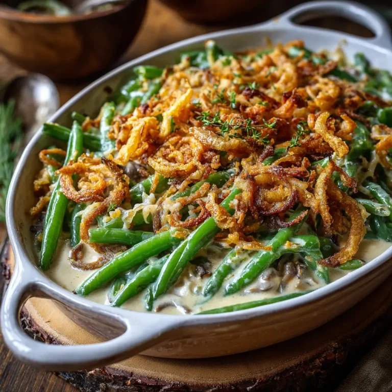 Thanksgiving Green Bean Casserole