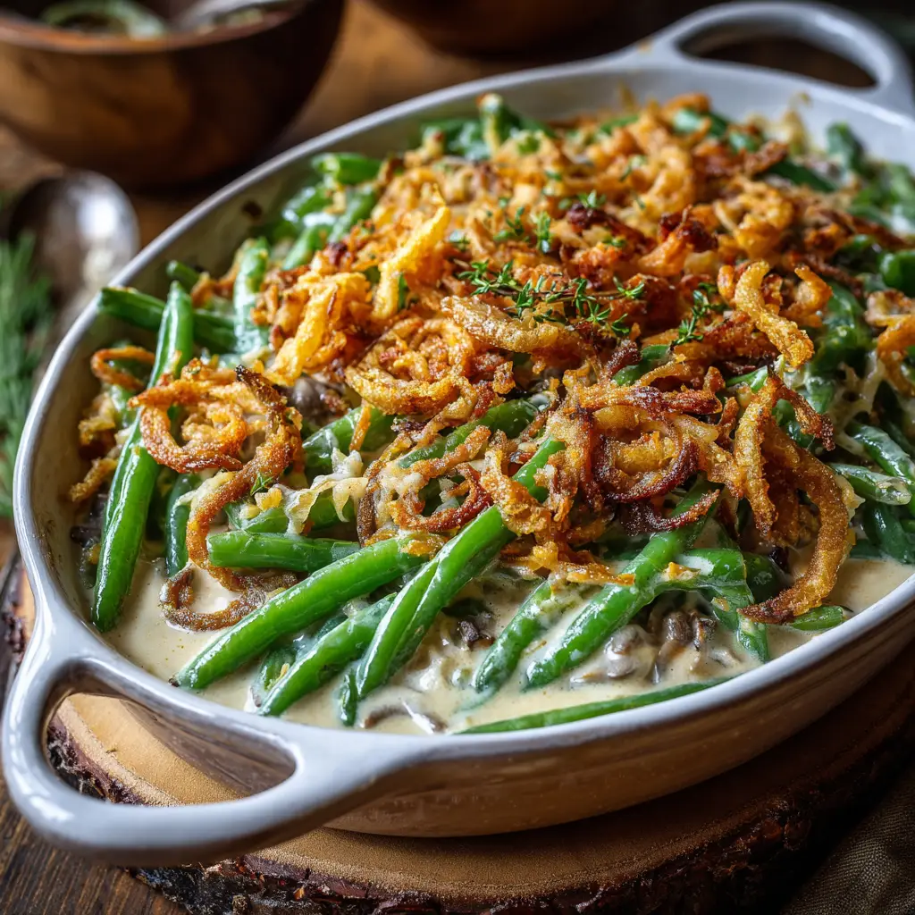 Thanksgiving Green Bean Casserole