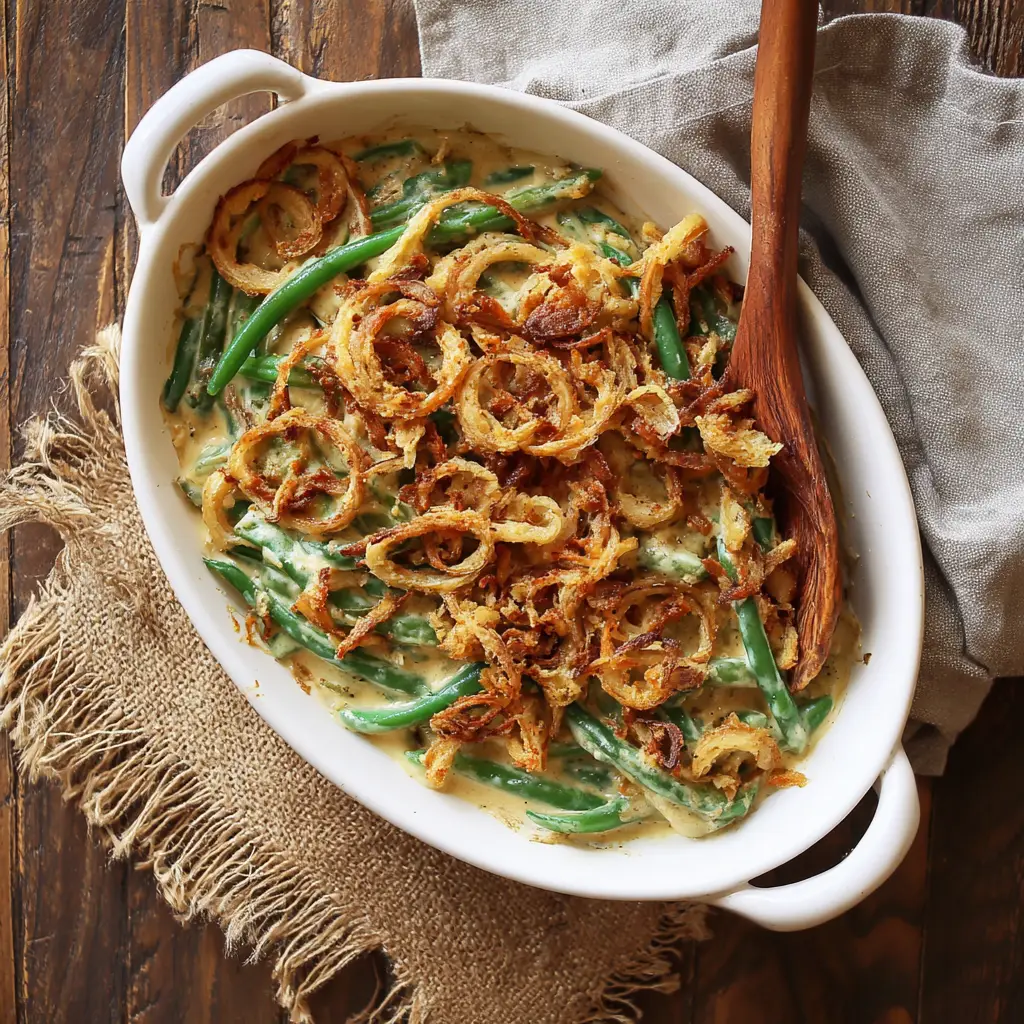 Vegan Green Bean Casserole