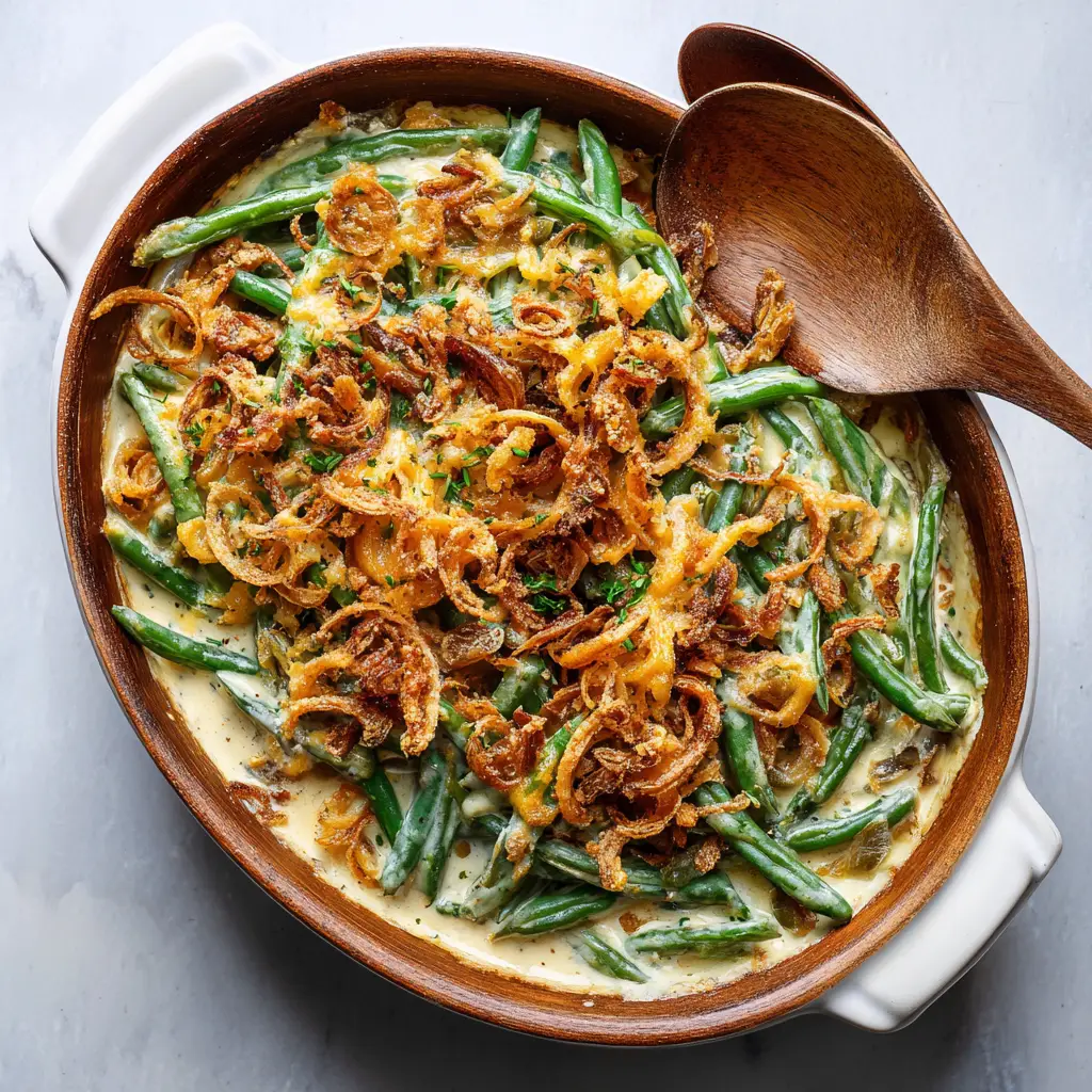 Vegan Green Bean Casserole