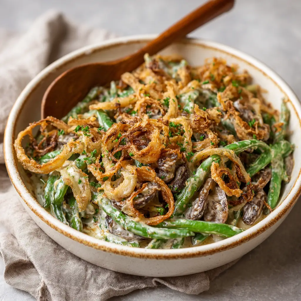 Vegan Green Bean Casserole
