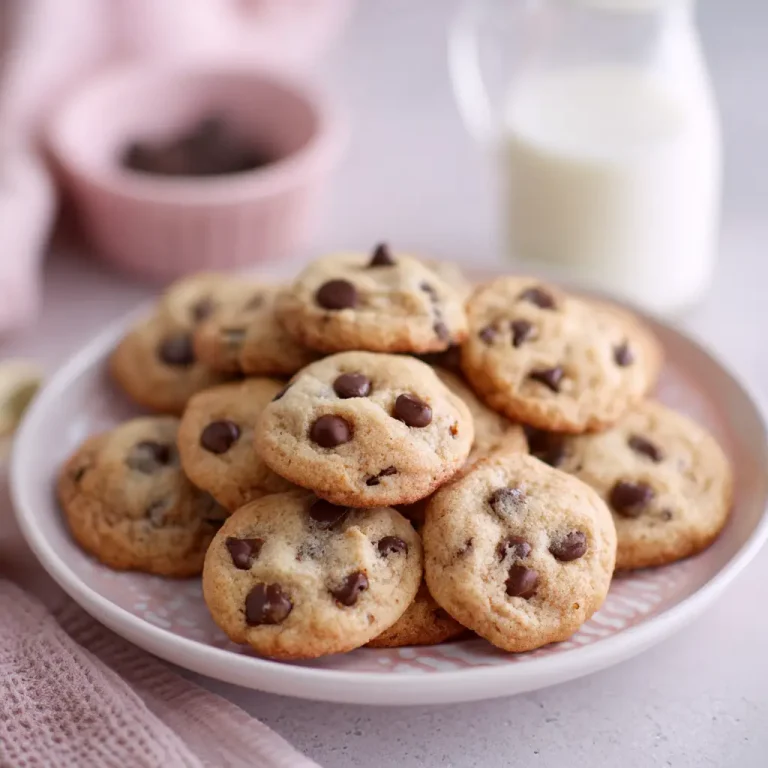 mini chocolate chip cookies