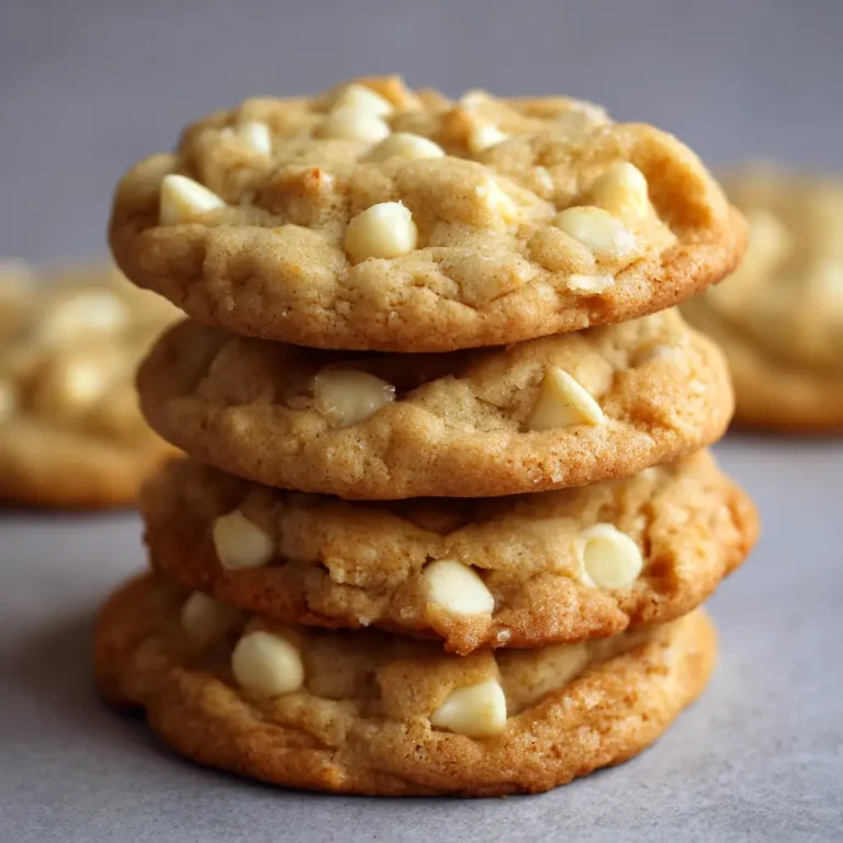white chocolate chip cookies