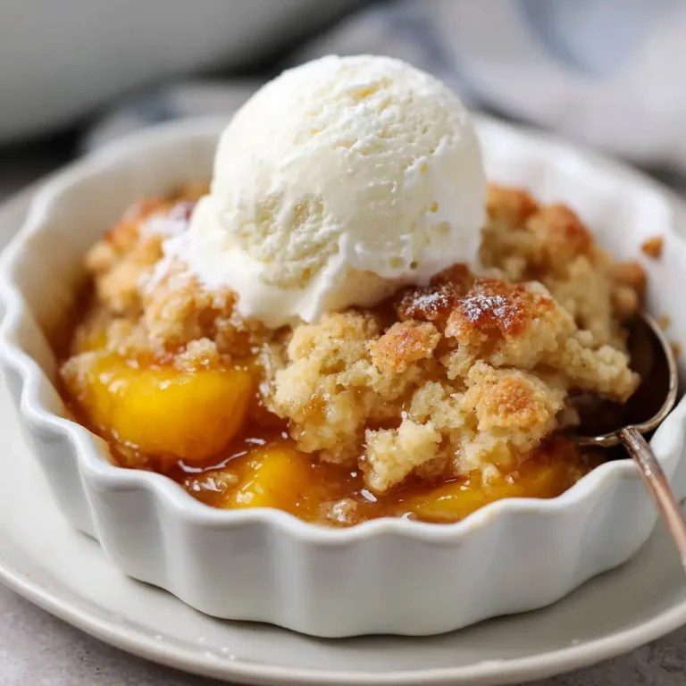 Best Peach Cobbler Recipe
