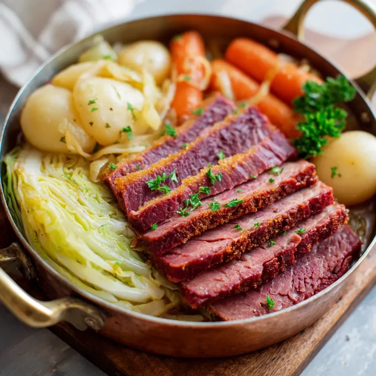 Corn Beef and Cabbage Recipe