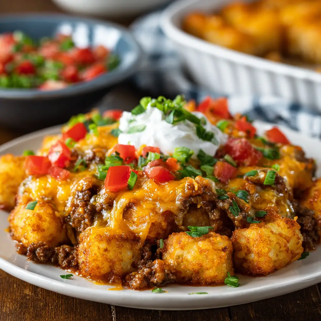 Cowboy Tater Tot Casserole