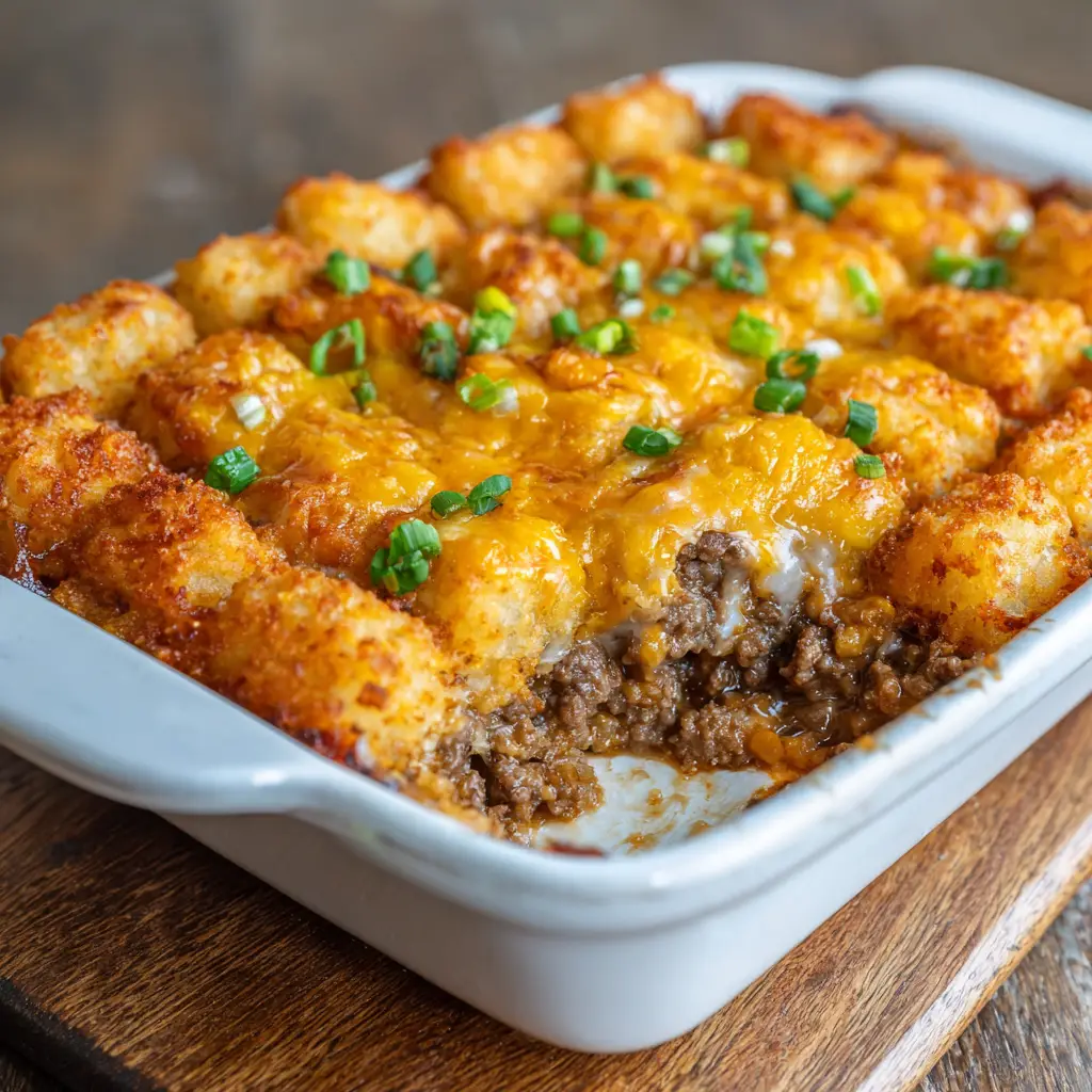 Cowboy Tater Tot Casserole