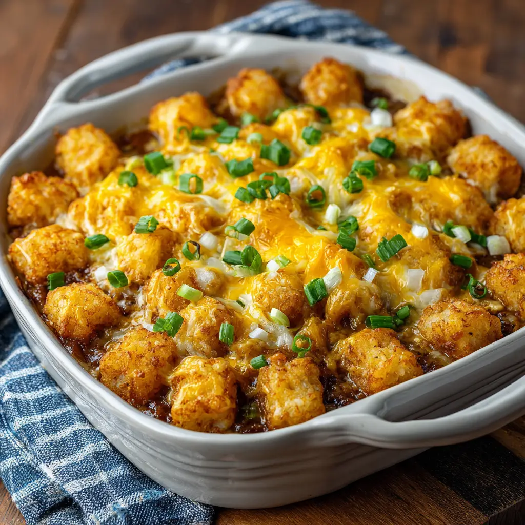 Cracked Out Tater Tot Casserole