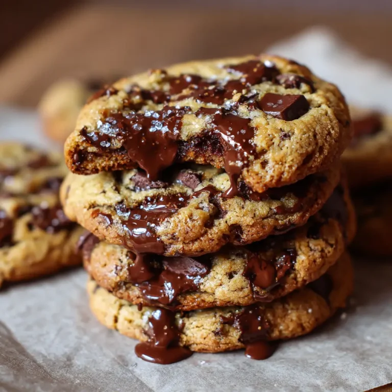 Gooey Chocolate Chip Cookies