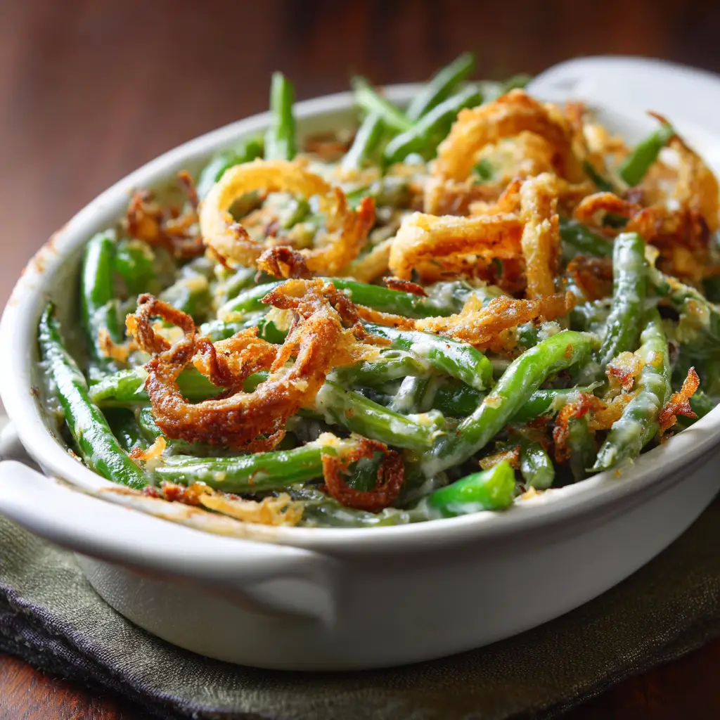 Green Bean Casserole Fresh Green Beans
