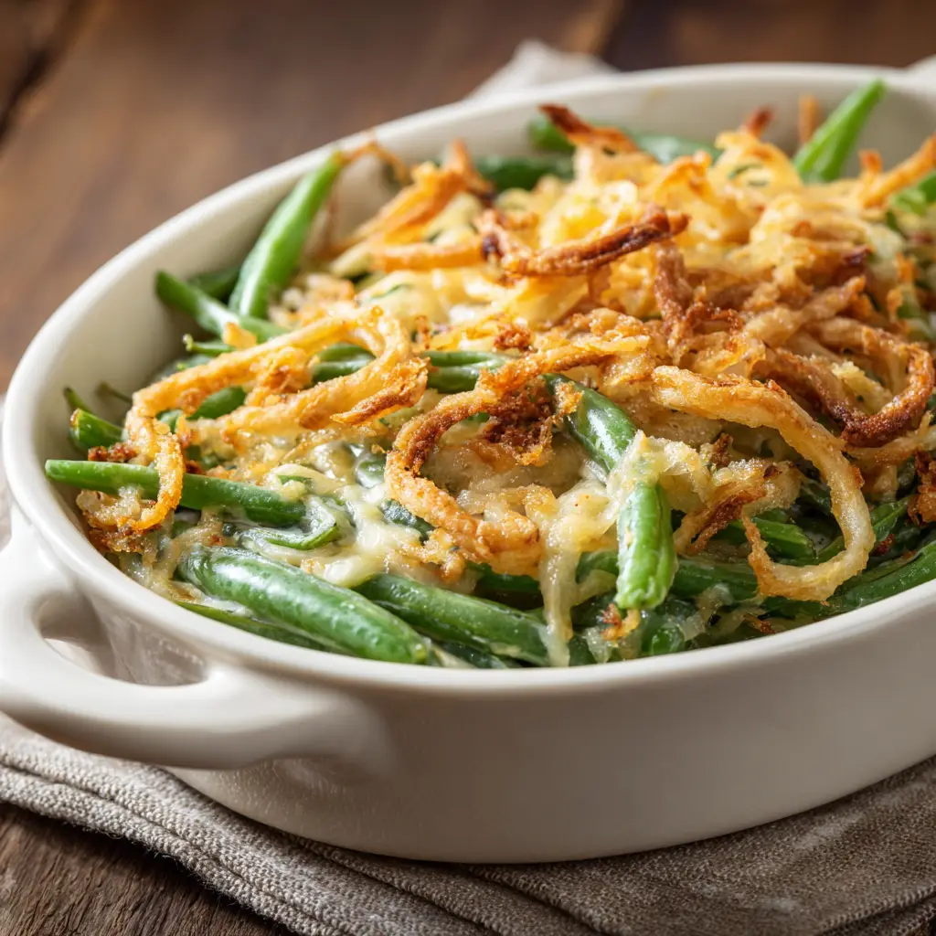 Green Bean Casserole Fresh Green Beans