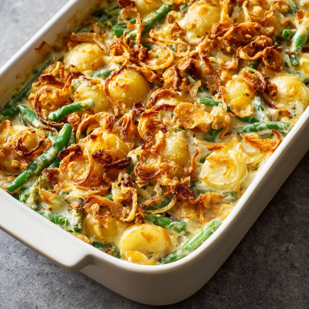 Green Bean and Potato Casserole
