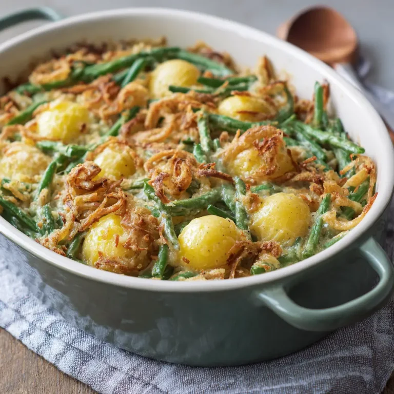 Green Bean and Potato Casserole