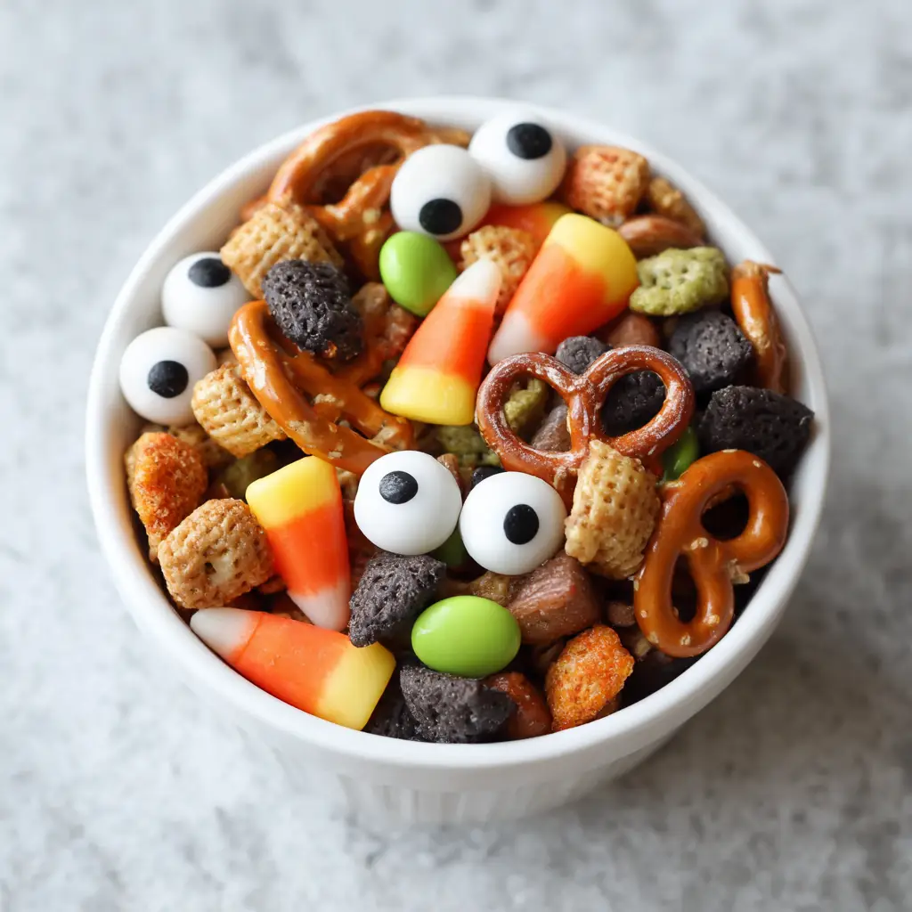 Halloween Trail Mix Recipe for Kids