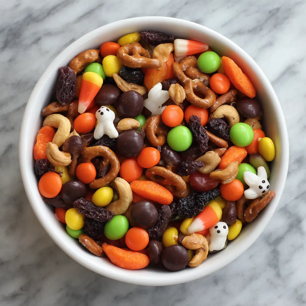 Halloween Trail Mix Recipe for Kids