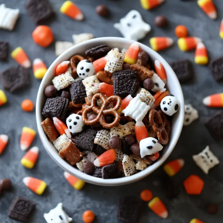 Halloween Trail Mix Recipe for Kids