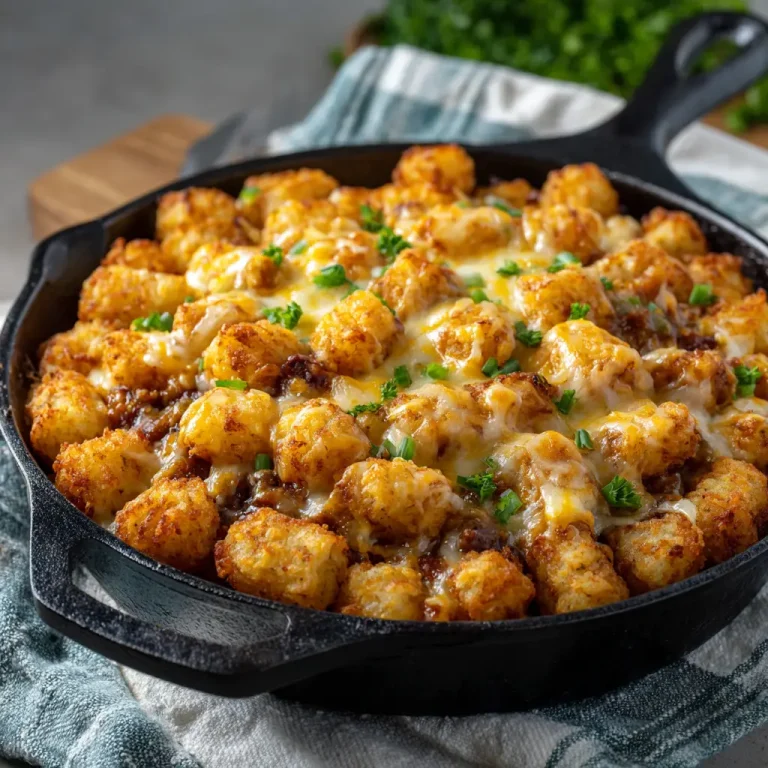 Healthy Tater Tot Casserole