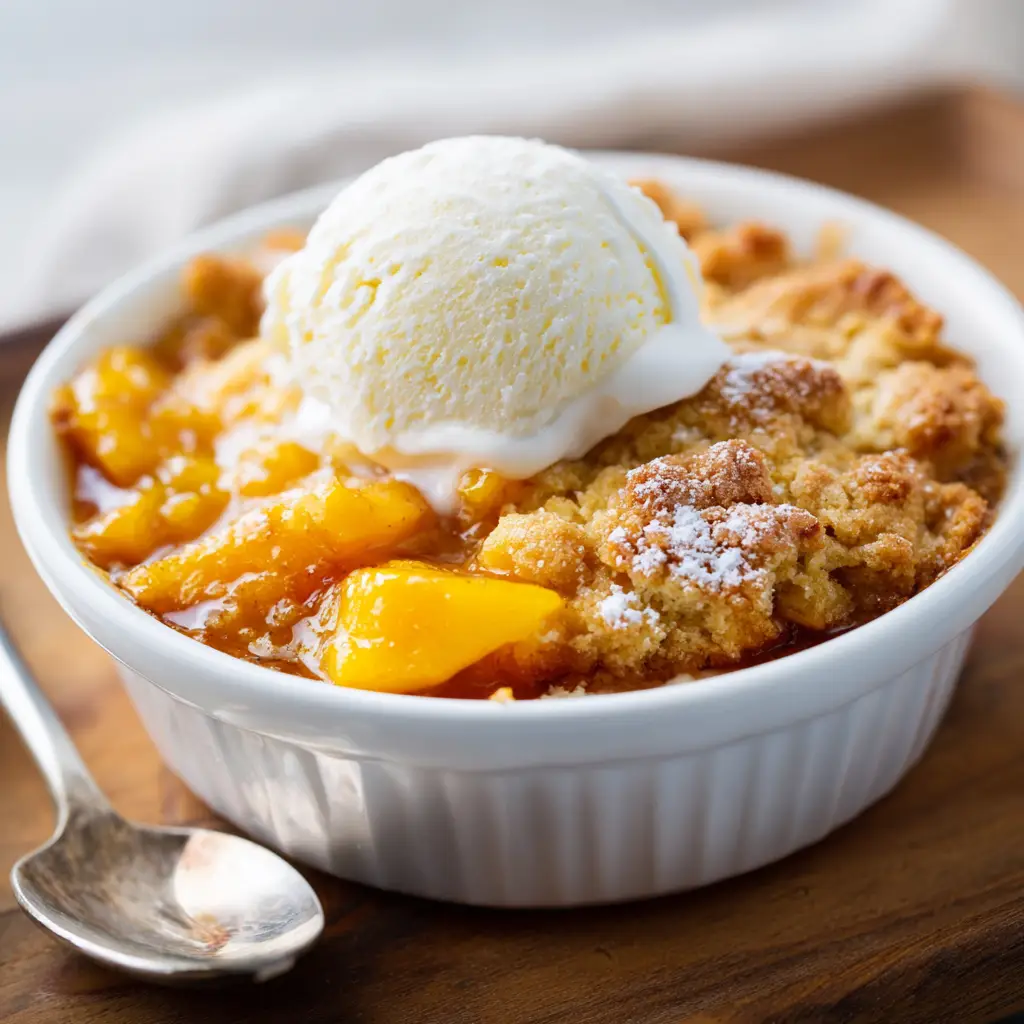 Homemade Peach Cobbler