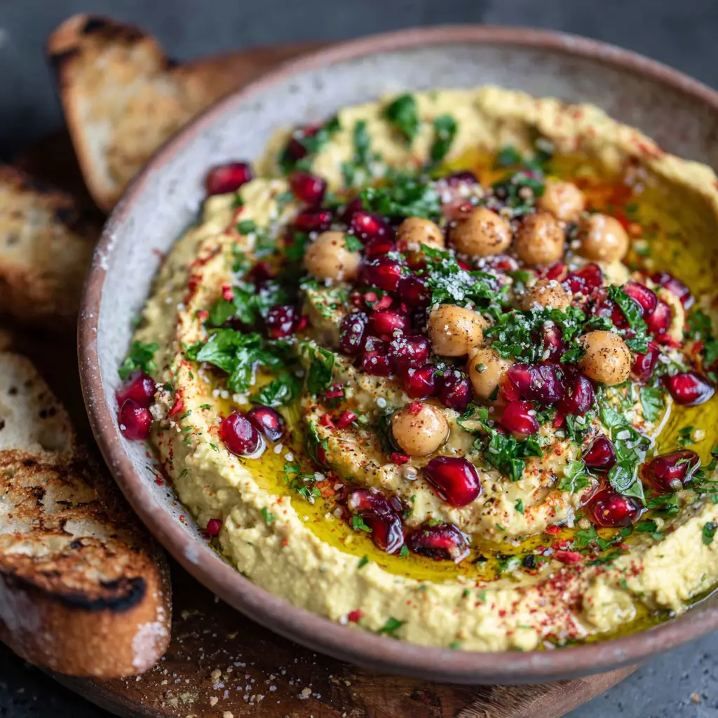 Mediterranean Hummus Recipe