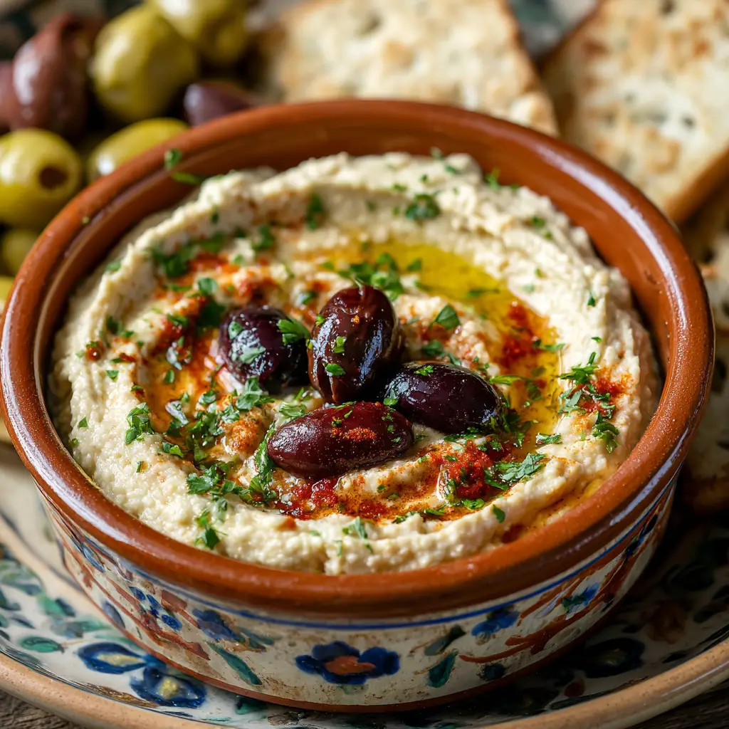Mediterranean Hummus Recipe