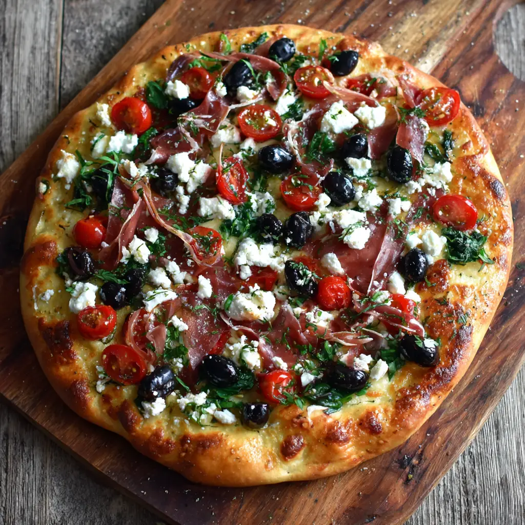 Mediterranean Pizza Recipe