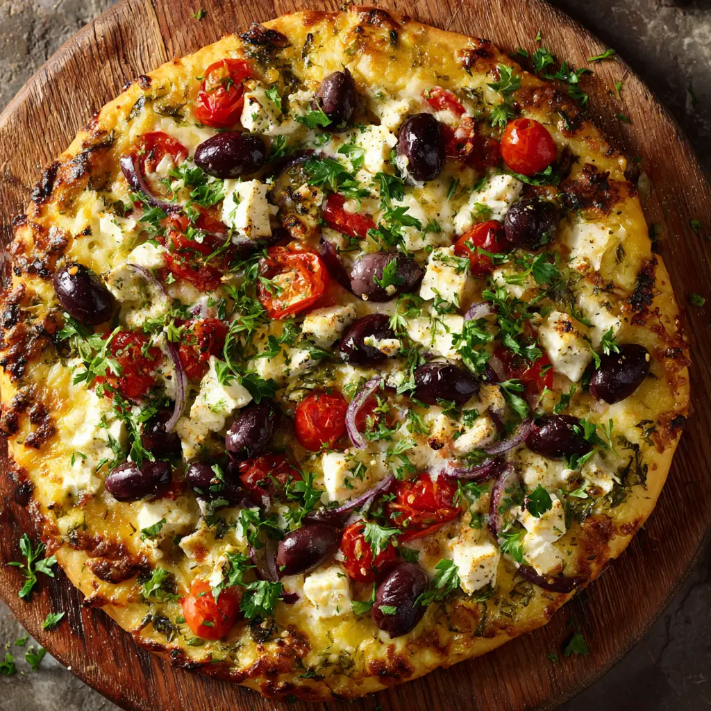 Mediterranean Pizza Recipe