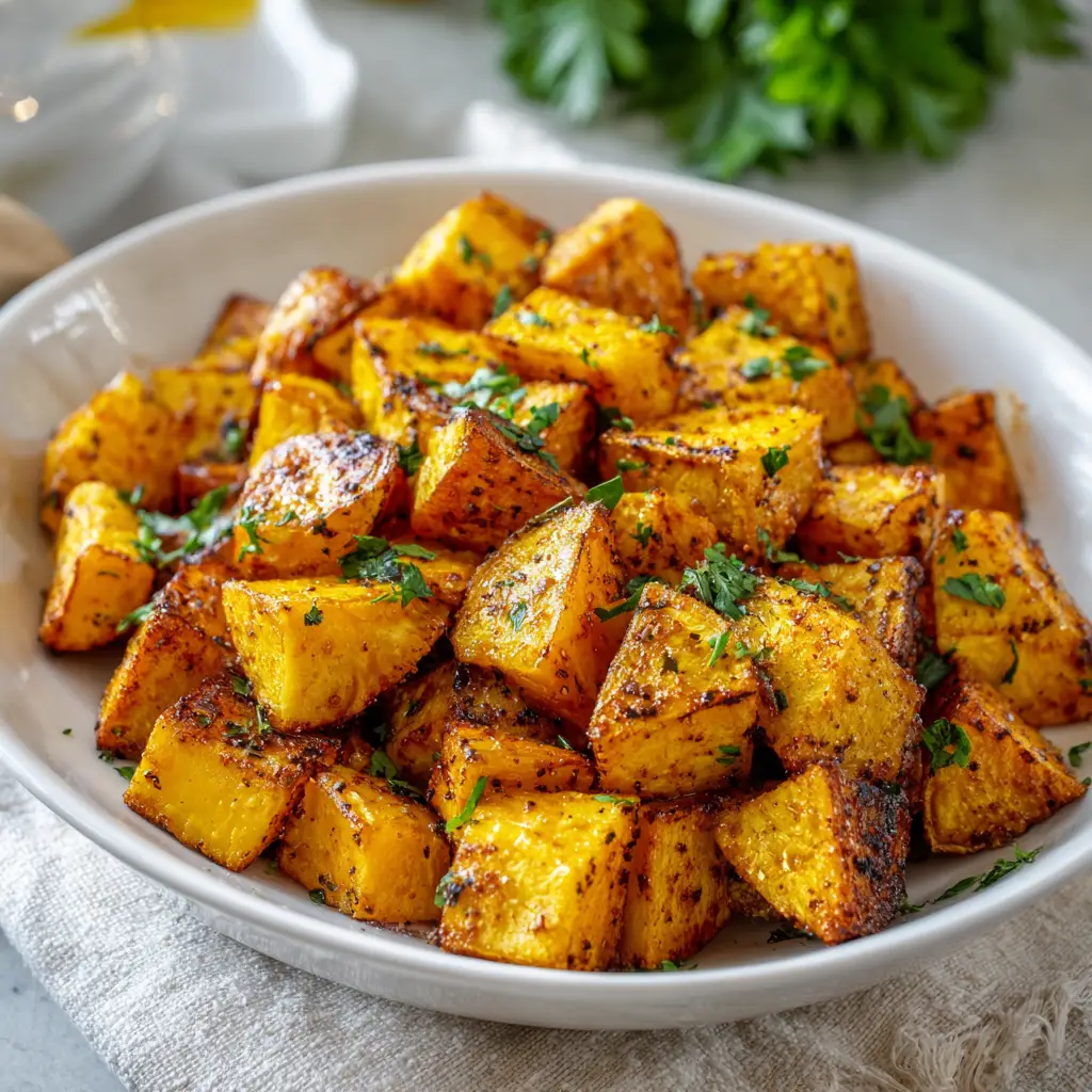 Roasted White Sweet Potatoes