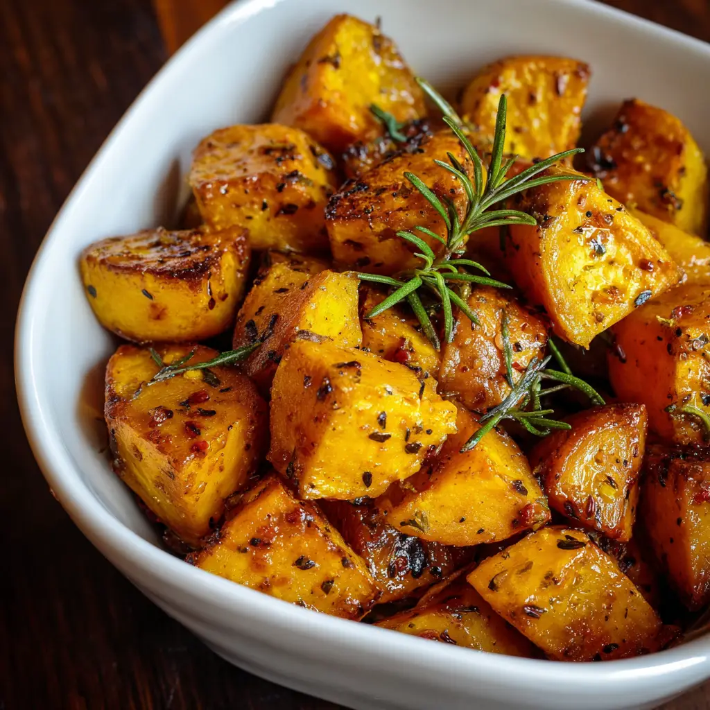 Roasted White Sweet Potatoes