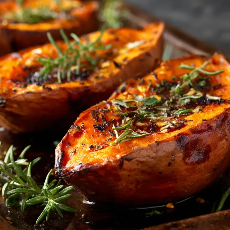 Roasted Whole Sweet Potatoes