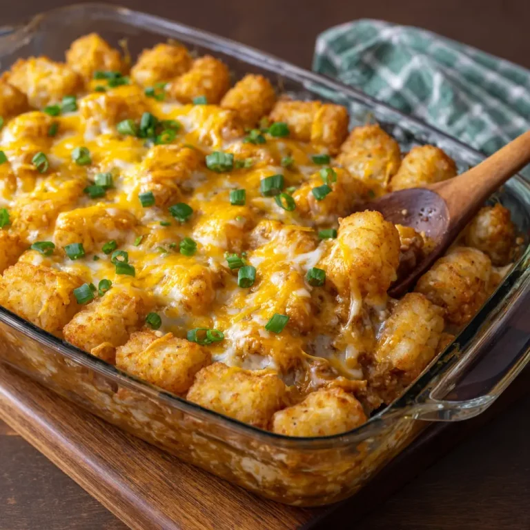 Tater Tot Casserole with Chicken