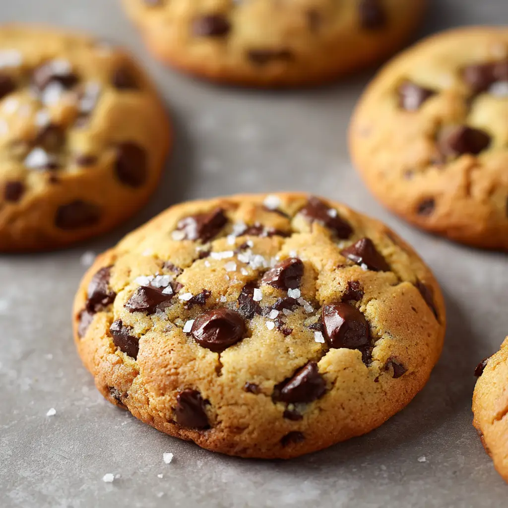 Thick Chocolate Chip Cookies
