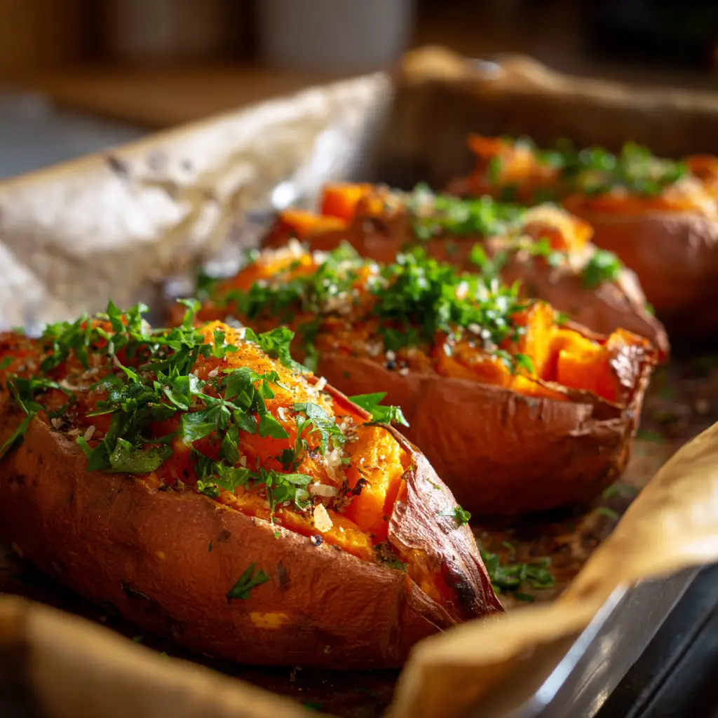 Whole Roasted Sweet Potatoes Oven