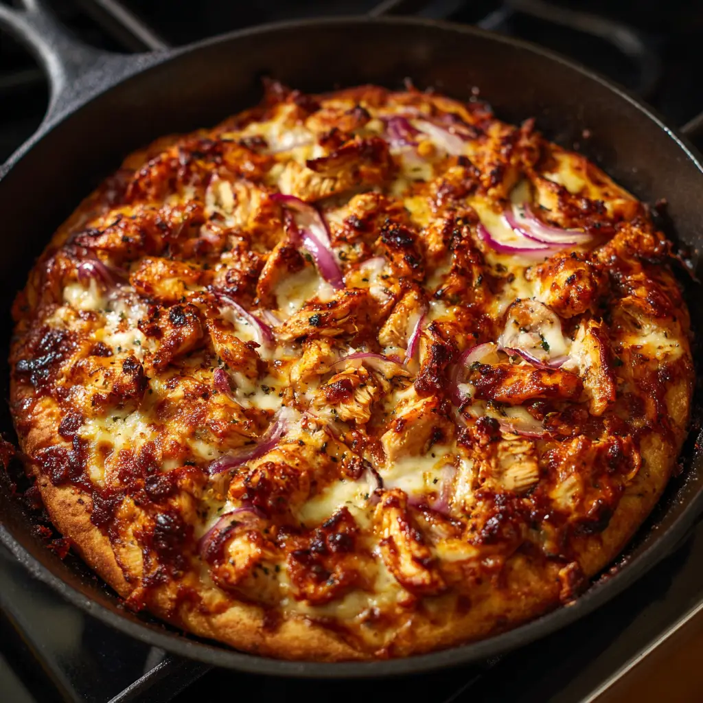 bbq chicken pizza